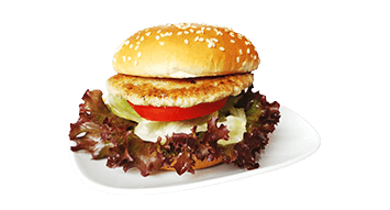 Produktbild Roosters Burger